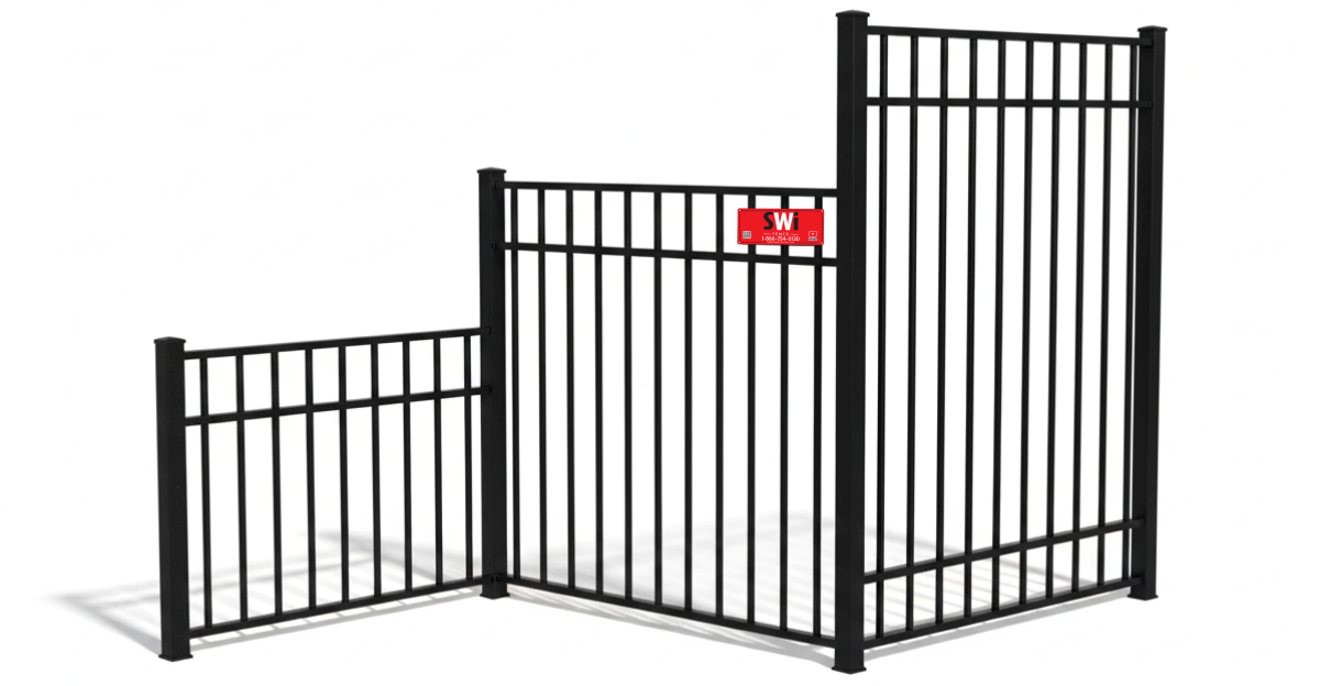 Commercial Aluminum fence height options Wyoming