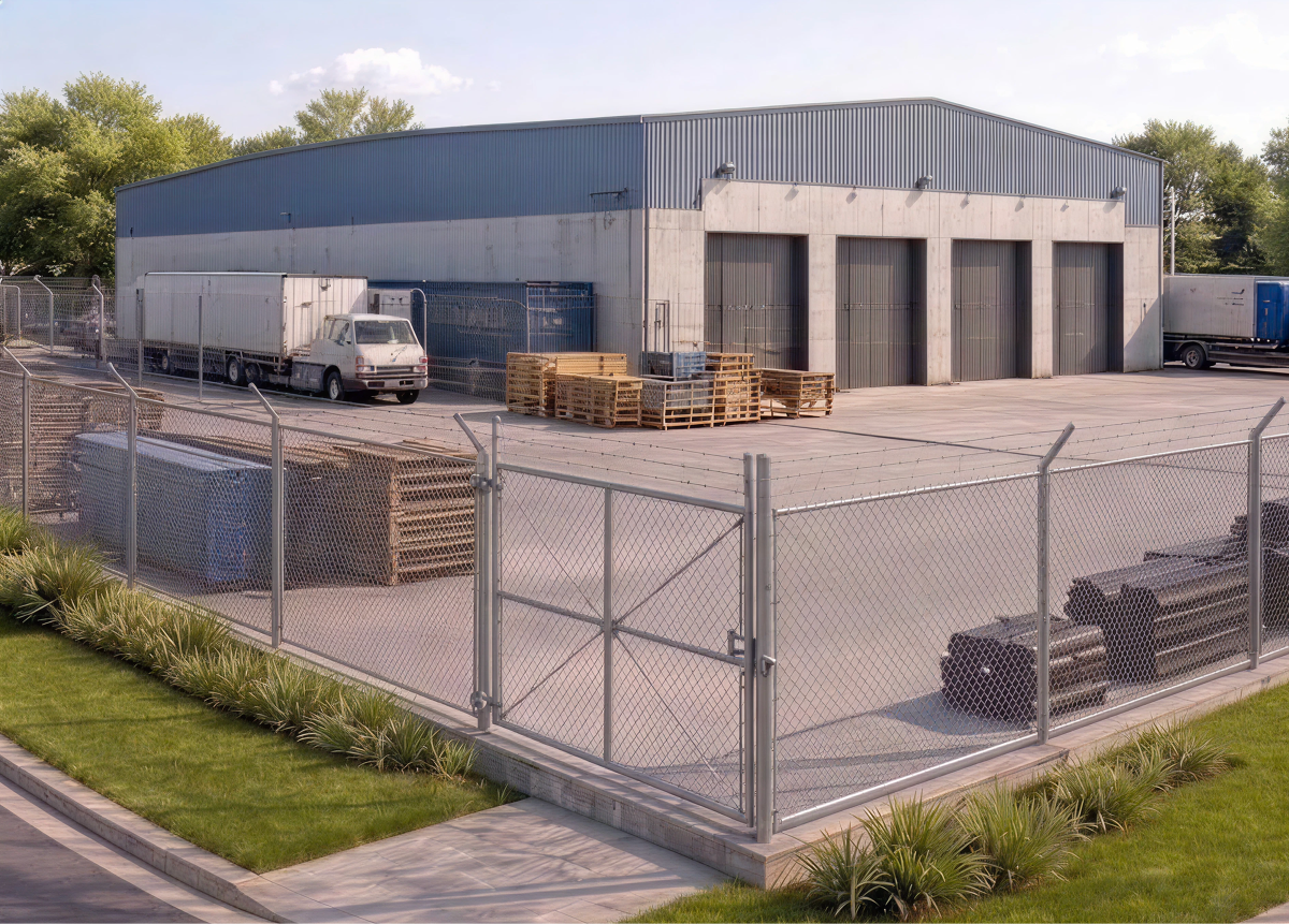 Commercial Chain Link fence contractor in the Wyoming area.