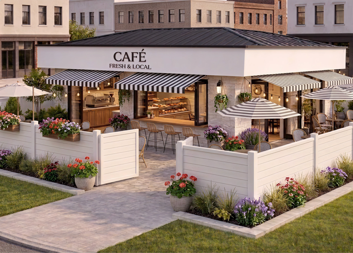 Commercial Vinyl fence company in the Wyoming area.