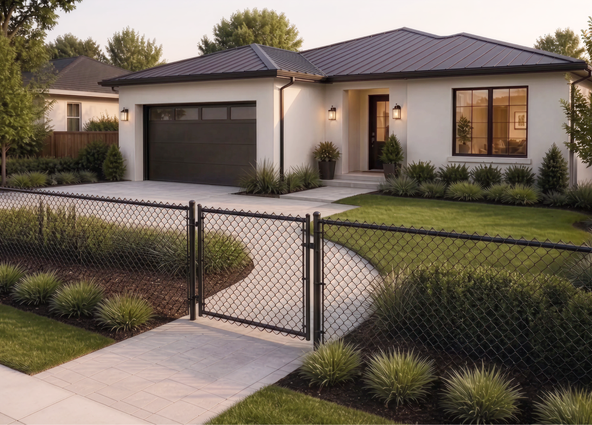 Residential Chain Link fence contractor in the Wyoming area.
