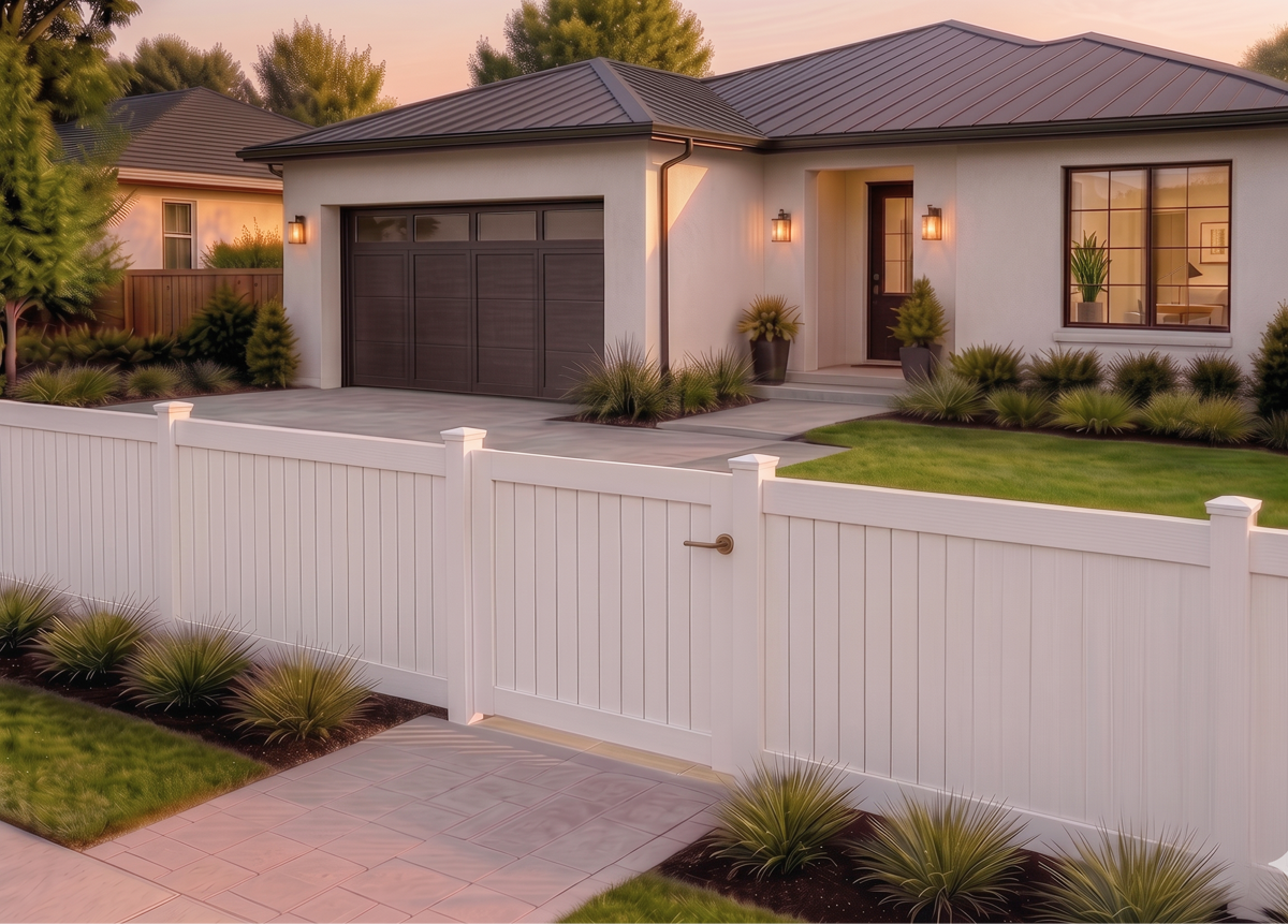 Residential Vinyl fence company in the Wyoming area.