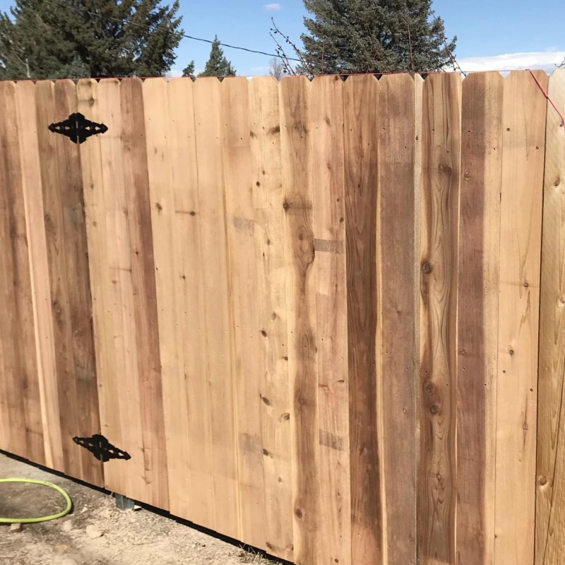wood fence Thermopolis Wyoming